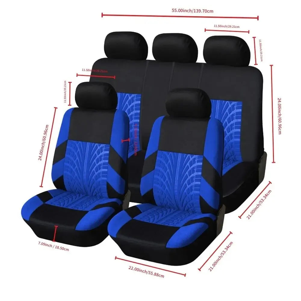 Complete Car Seat Cover Set – Universal Fit