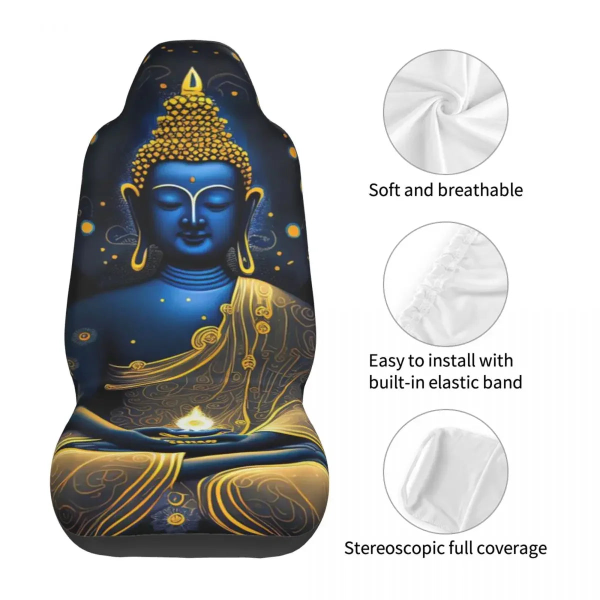 Universal Buddha Car Seat Cover
